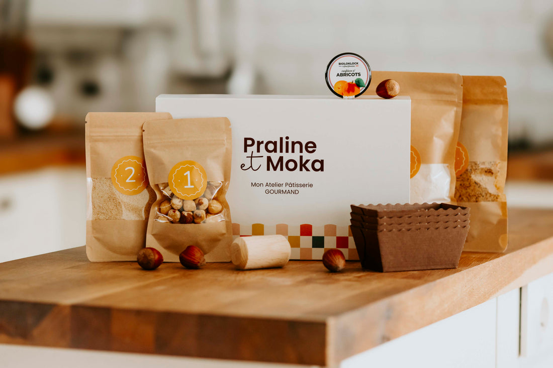 Photo du Kit Pâtisserie Follement Noisette pour Enfants de la marque Praline et Moka