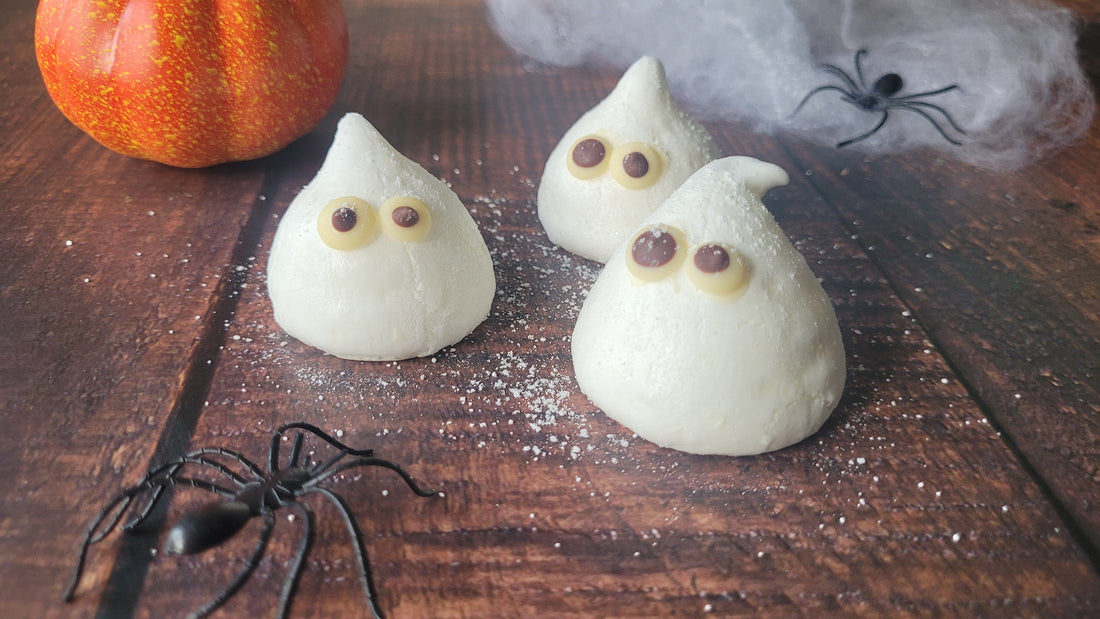 Recette de Petits Fantômes en Meringue